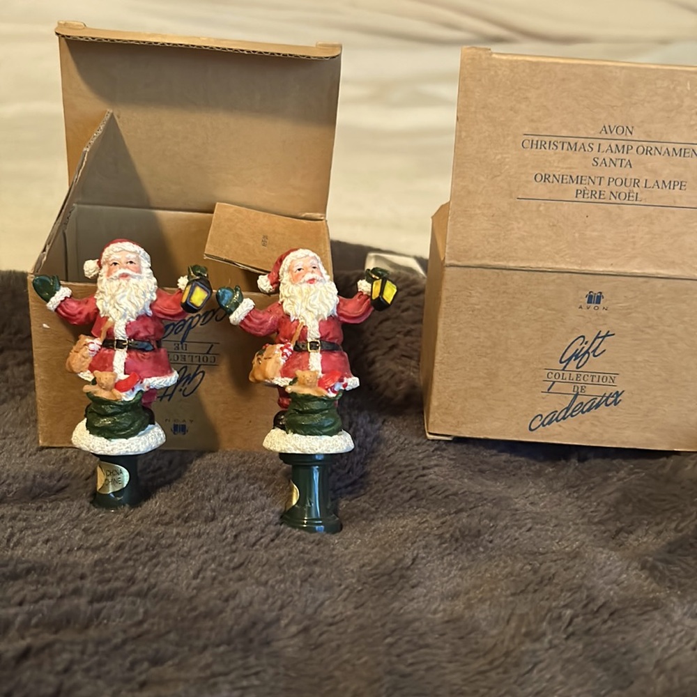 Christmas lamp ornaments ( pair)